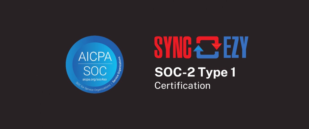 SyncEzy Security, SOC-2 and GDPR Information
