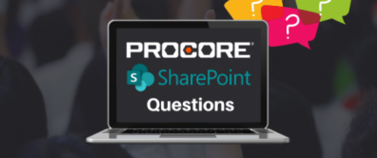 Top questions about doing a file sync between Procore and SharePoint