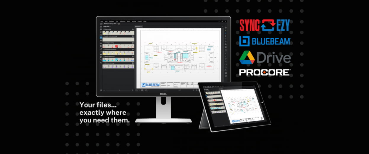 How to share Bluebeam files in Procore