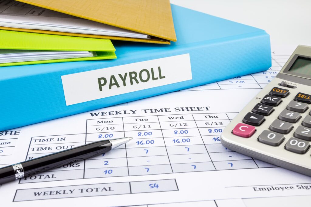 Payroll-the-old-way