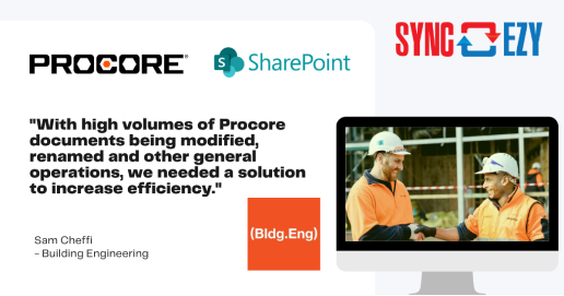 Procore SharePoint Building Engineering testimonial 3