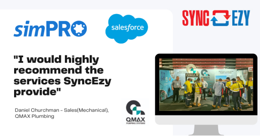 simPRO Salesforce QMAX testimonial