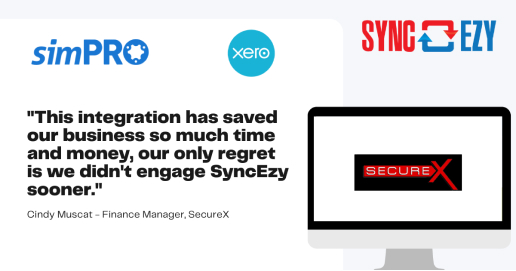 simPRO Xero Payroll SecureX testimonial 6