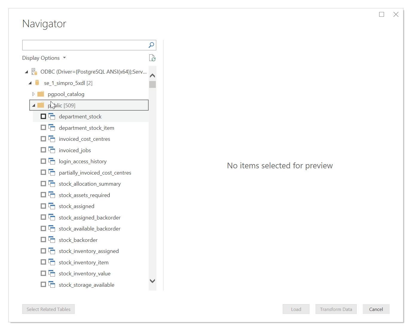 simpro_data_tables