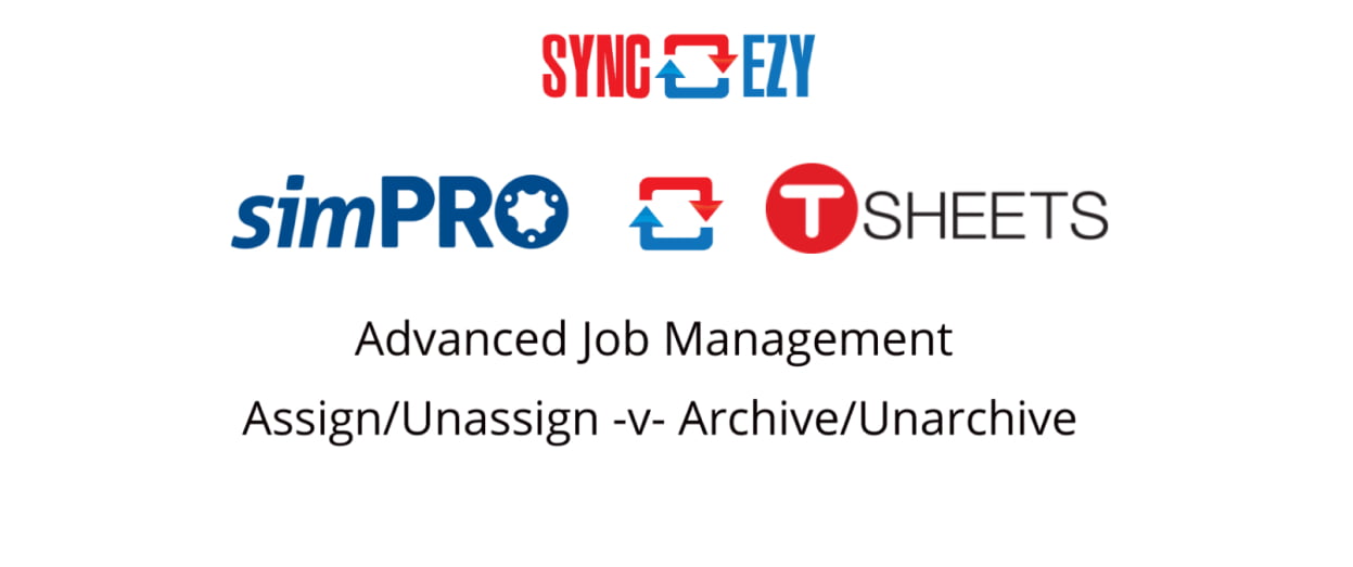 Advanced TSheets Job Management in the SyncEzy Portal