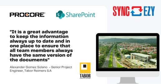 Procore SharePoint Tabor Reimers testimonial