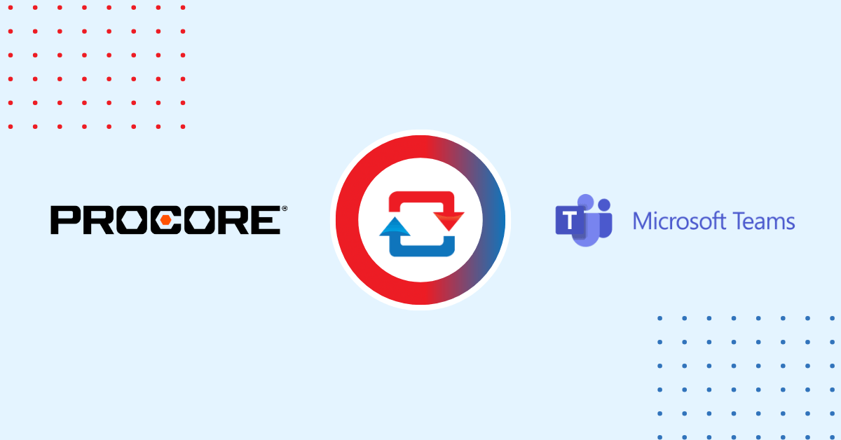 Procore Microsoft Teams Integration SyncEzy