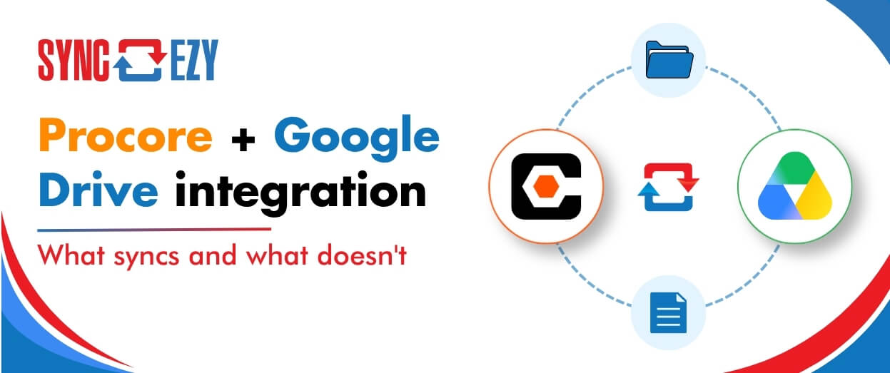 Procore + Google Drive integration: what syncs and what doesn’t